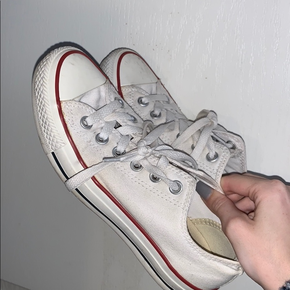 White Converse